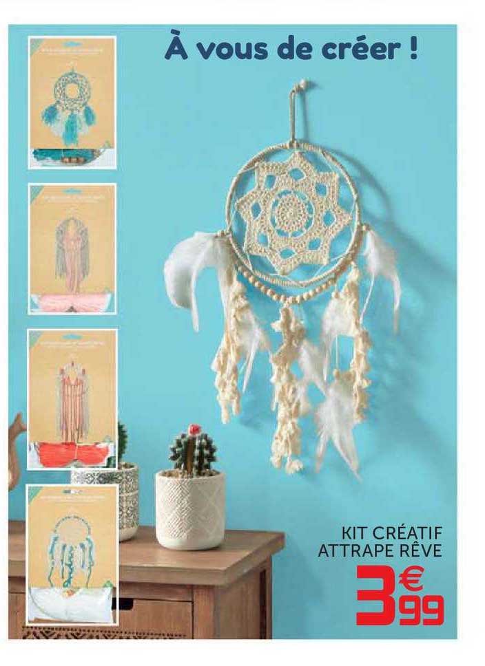 kit créatif attrape rêve