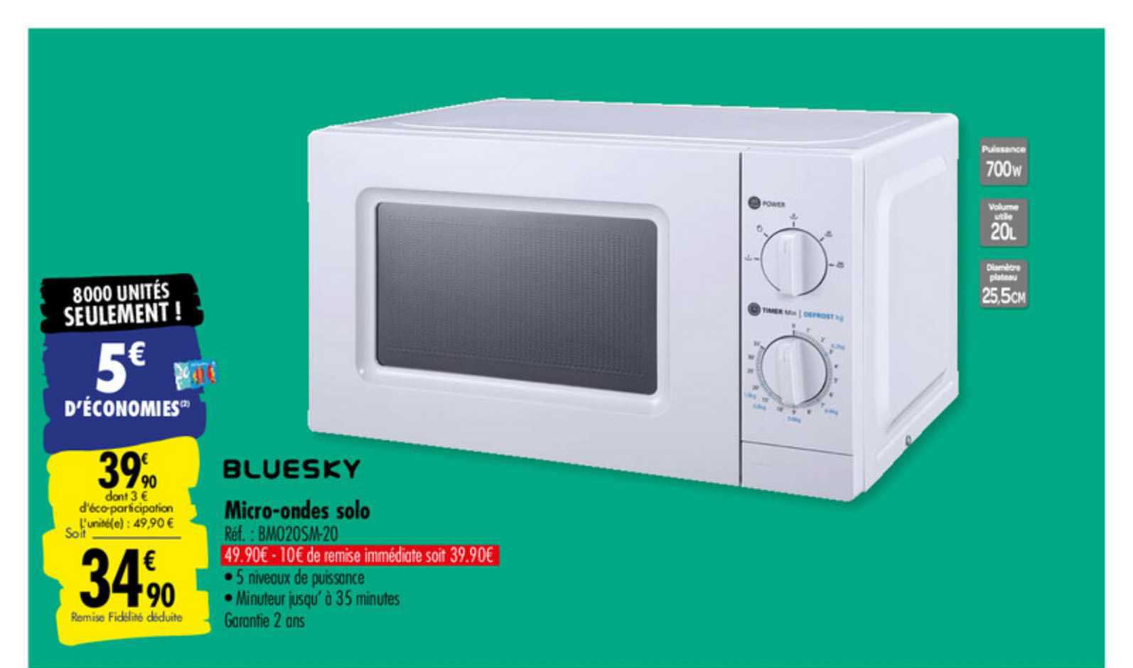 micro ondes solo bluesky