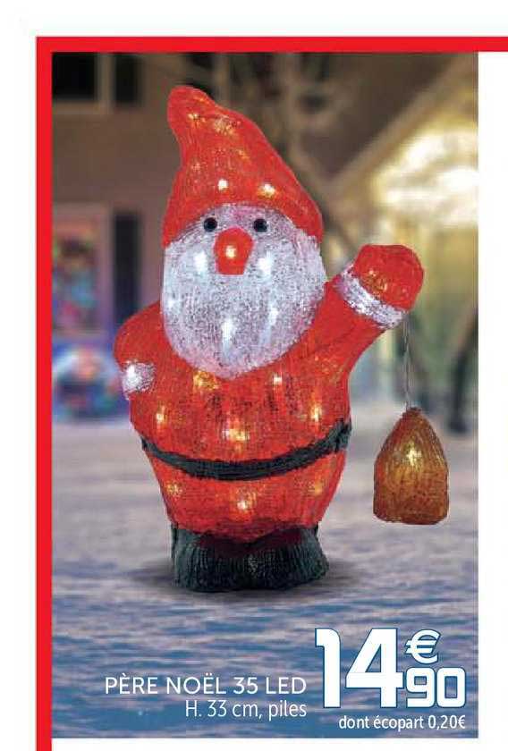 père noël 35 led