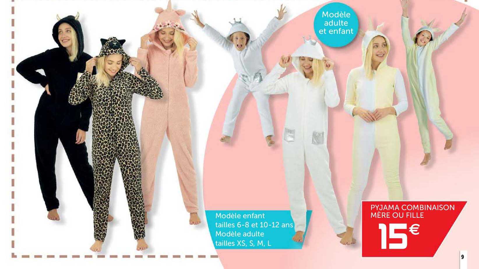 pyjama combinaison mère ou fille