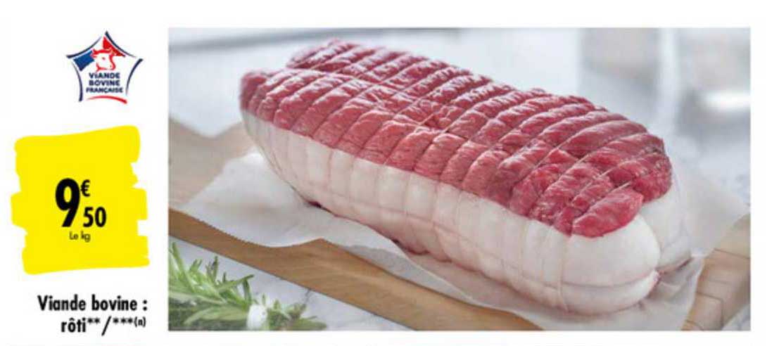 Viande Bovine Rôti