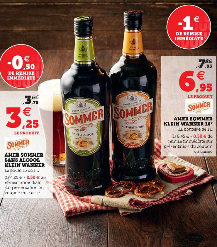 amer sommer sans alcool klein wanner, amer sommer klein wanner 16°