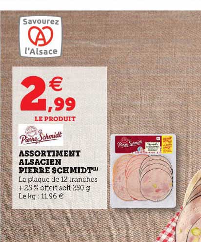 assortiment alsacien pierre schmidt