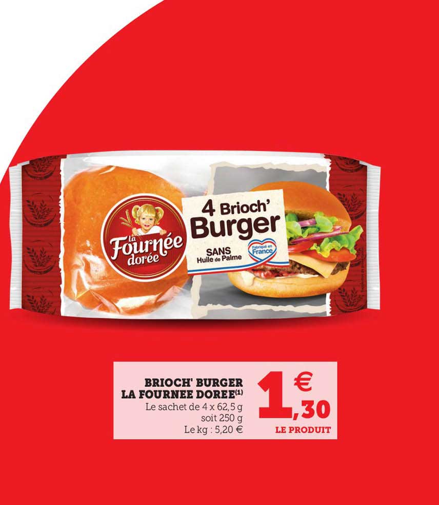 brioch' burger la fournée dorée