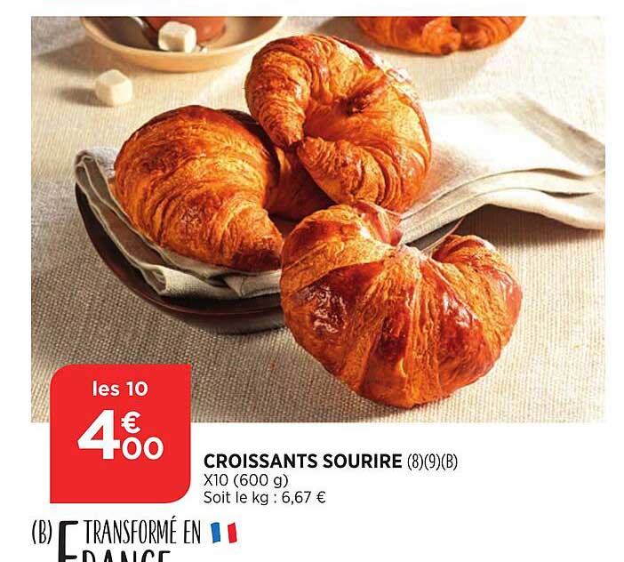 croissants sourire