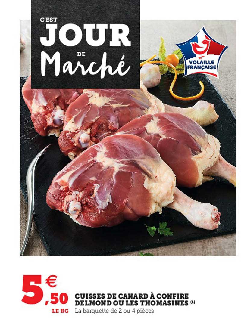 cuisses de canard à confire delmond ou les thomasines