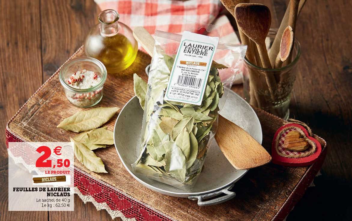 feuilles de laurier niclaus