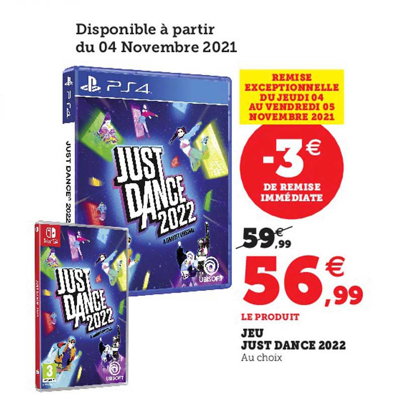 jeu just dance 2022