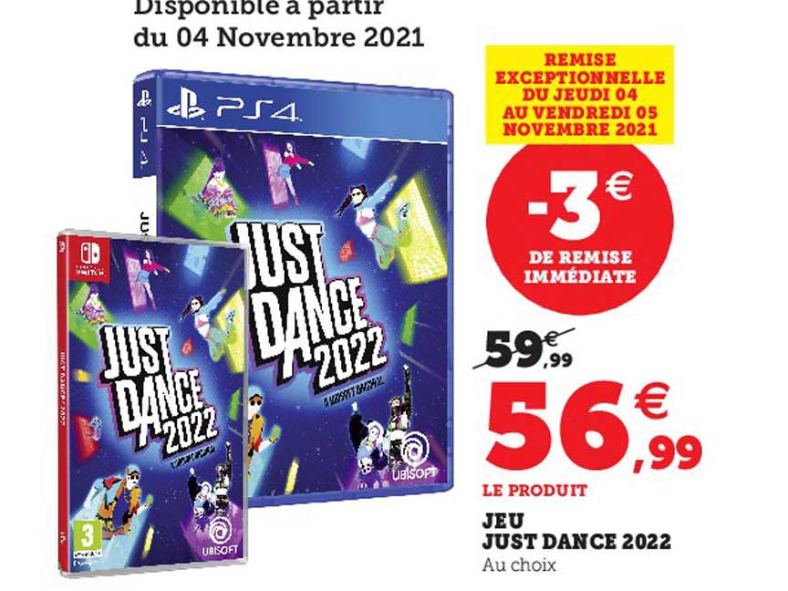 jeu just dance 2022