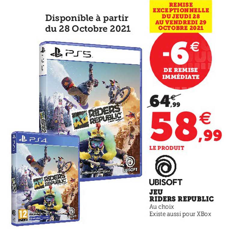 Jeu Riders Republic Ubisoft