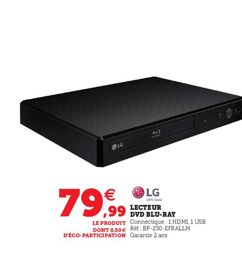 lecteur dvd blu-ray lg