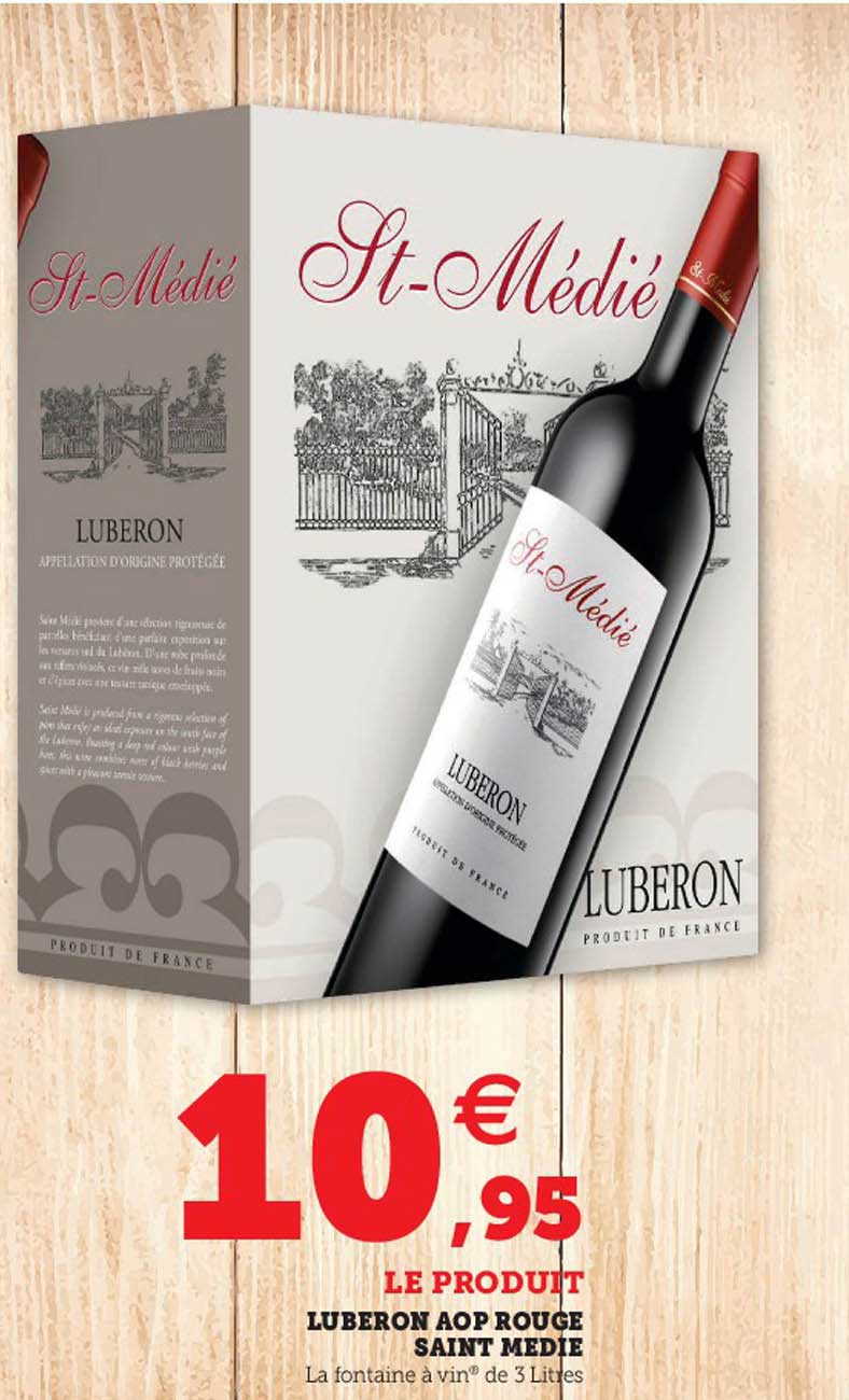 luberon aop rouge saint médié