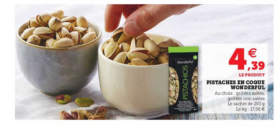 Pistaches En Coque Wonderful