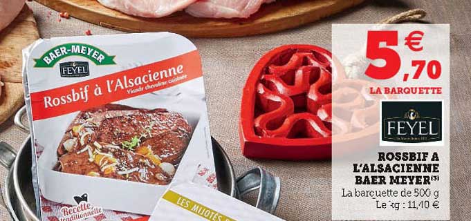 rossbif à l'alsacienne baer meyer