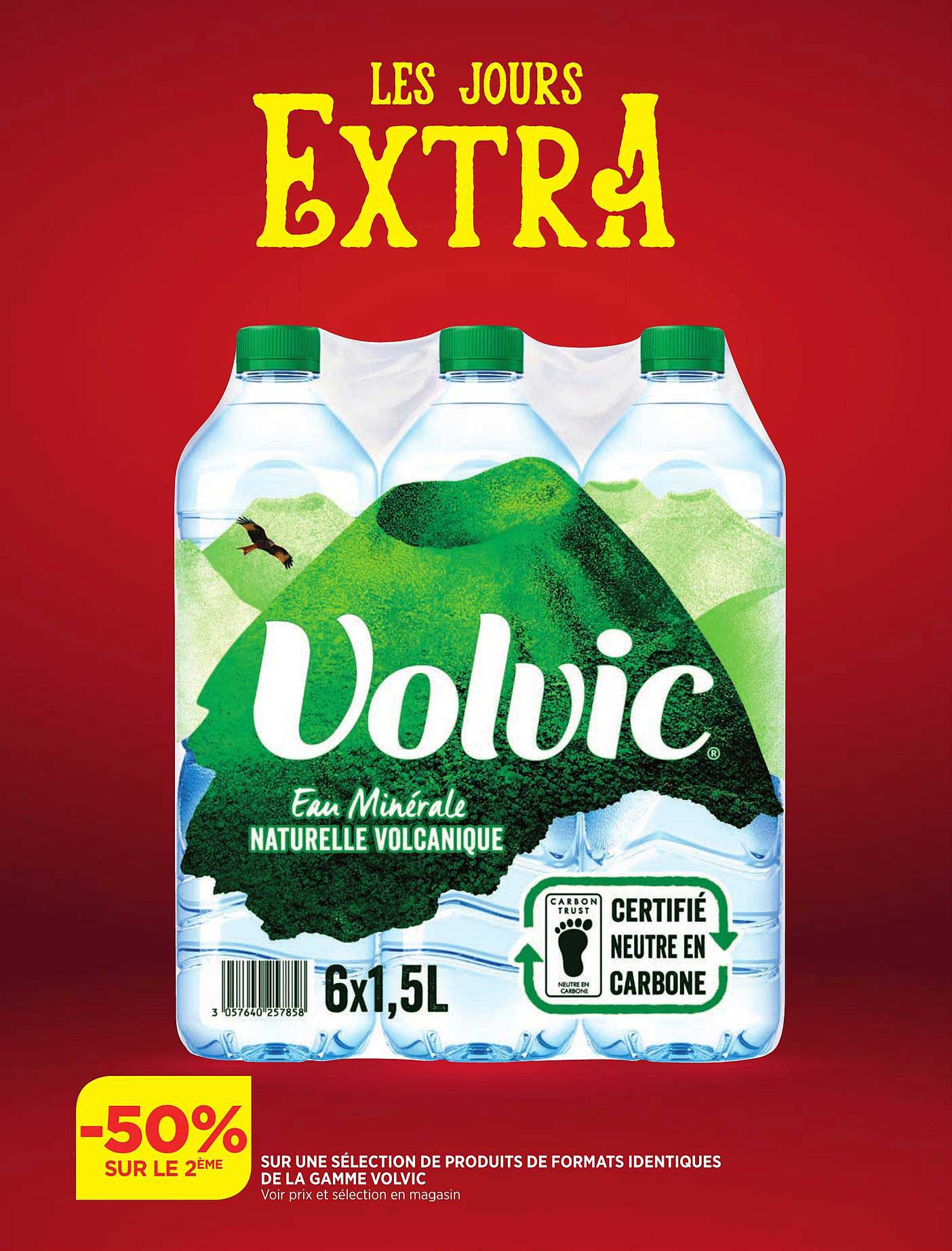 Sélection De Produits De Formats Identiques De La Gamme Volvic
