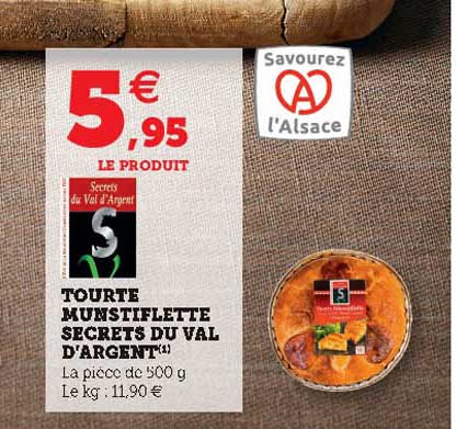 Tourte Munstiflette Secrets Du Val D'argent