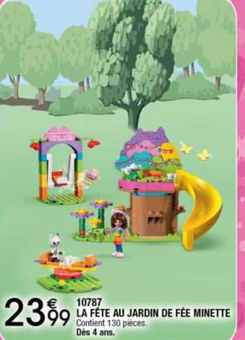 10787 la fête au jardin de fée minette