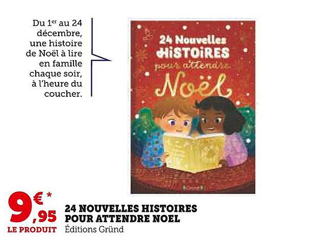 24 nouvelles histoires pour attendre noël