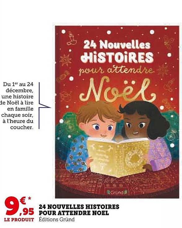 24 nouvelles histoires pour attendre noel