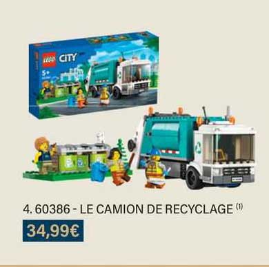 60386 - le camion de recyclage lego city