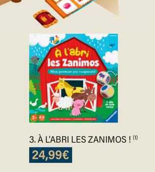 à l'abri les zanimos !