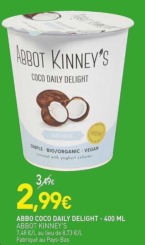 abbo coco daily delight - abbot kinney's