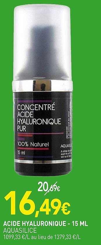 acide hyaluronique - aquasilice