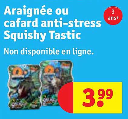 araignée ou cafard anti-stress squishy tastic