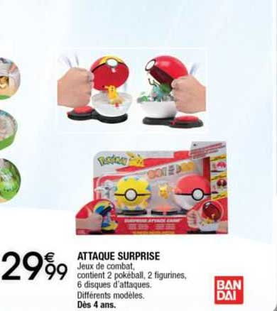 attaque surprise bandai