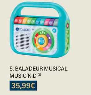 Baladeur Musical Music'kid