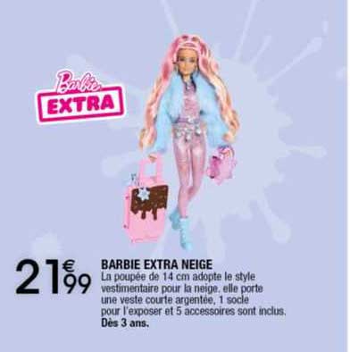 Barbie Extra Neige