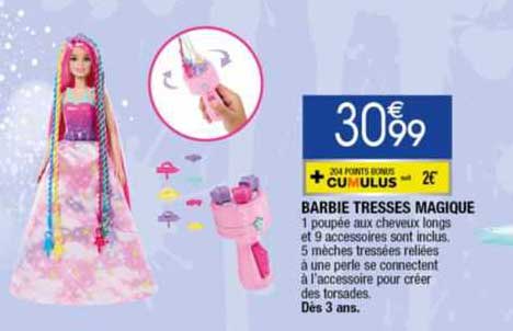 barbie tresses magique