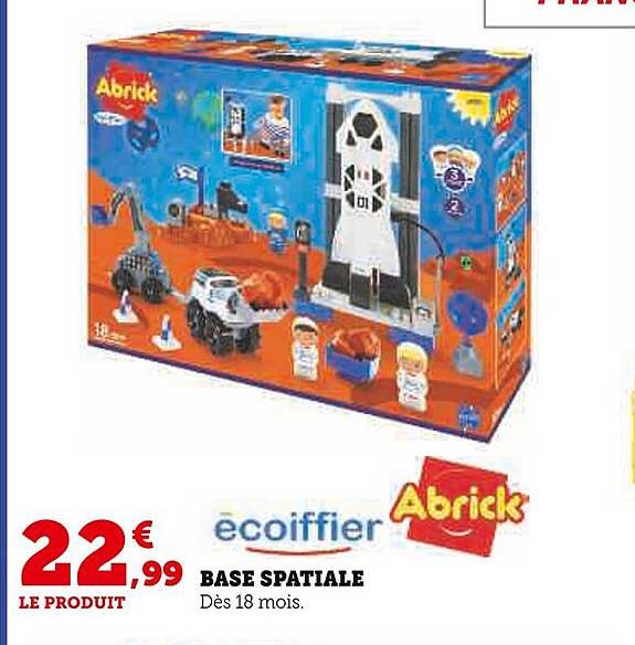 base spatiale écoiffier abrick