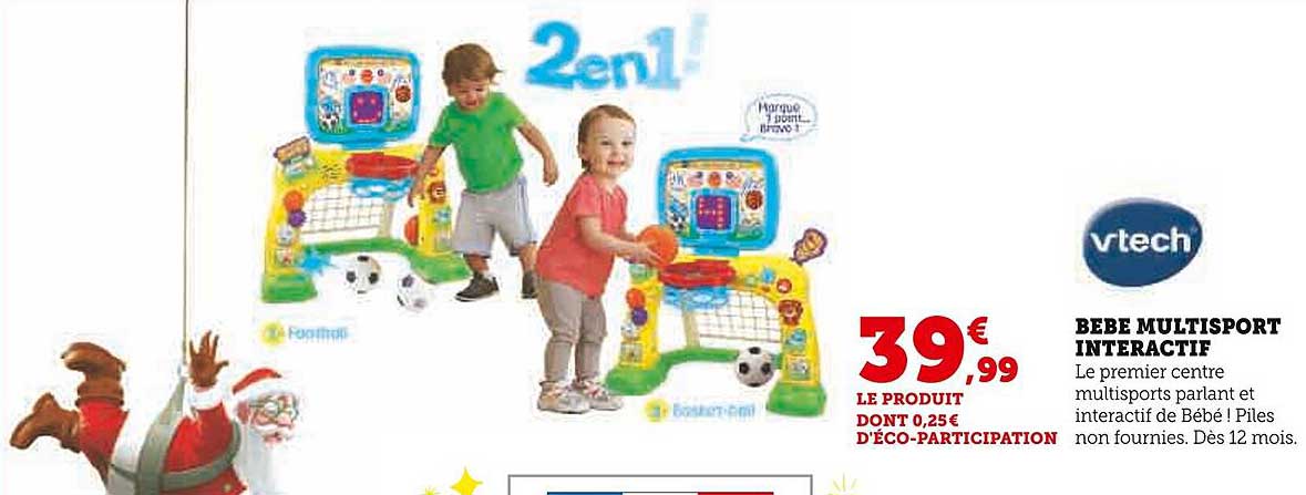 bébé multisport interactif vtech