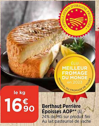 berthaut perrière époisses aop