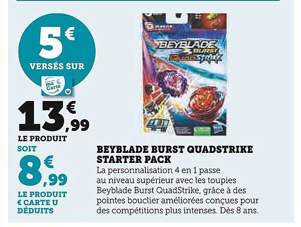 Beyblade Burst Quadstrike Starter Pack