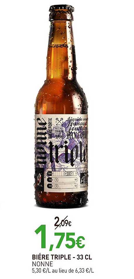 bière triple nonne