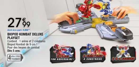 Biopod Kombat Deluxe Playset