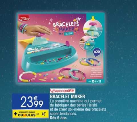 bracelet maker maped creativ