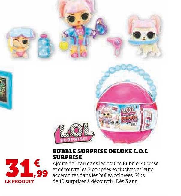 bubble surprise deluxe l.o.l. surprise