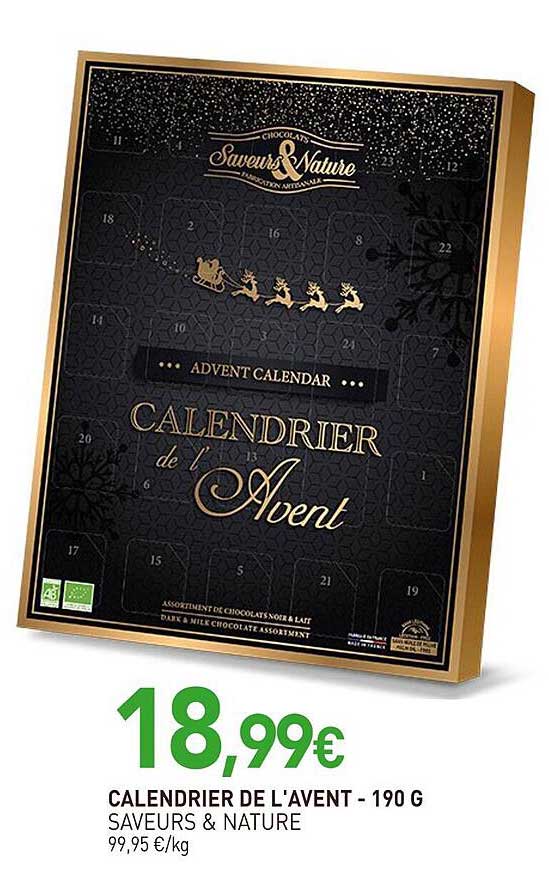 calendrier de l'avent - saveurs & nature