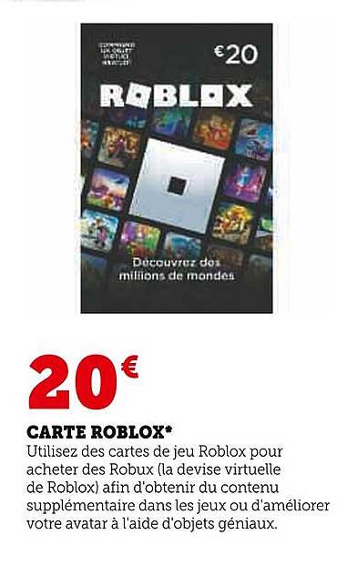 carte roblox