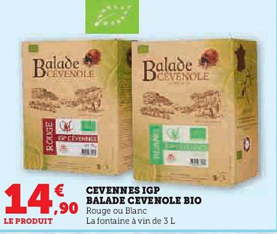 cevennes igp balade cevenole bio
