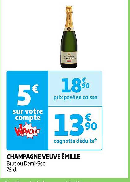 champagne veuve émille