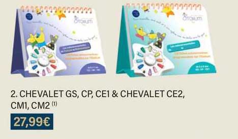 chevalet gs, cp, ce1 & chevalet ce2, cm1, cm2