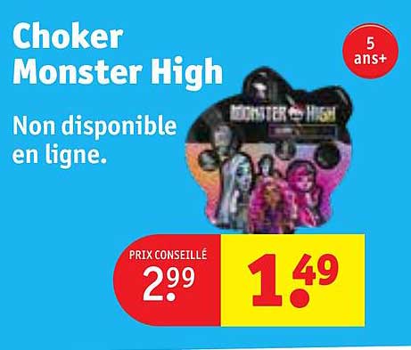 choker monster high