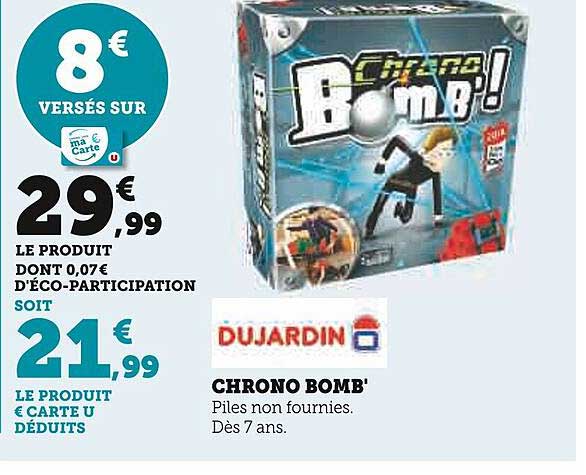 chrono bomb' dujardin