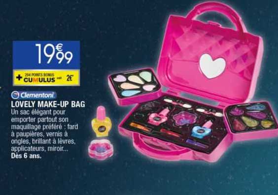 clementoni lovely make-up bag