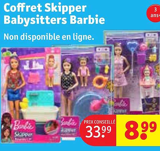 coffret skipper babysitters barbie