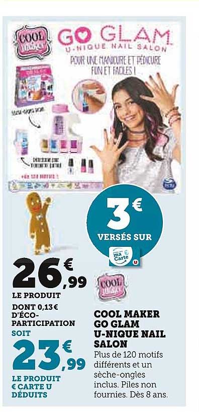 Cool Maker Go Glam U-nique Nail Salon